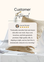 Mulberry Silk Pillowcase • Skin Protection