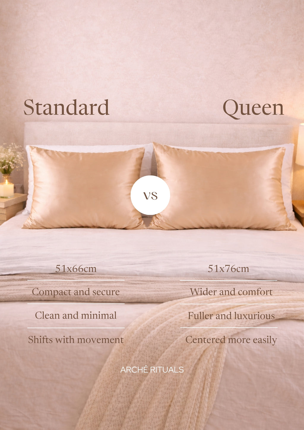 Mulberry Silk Pillowcase • Skin Protection