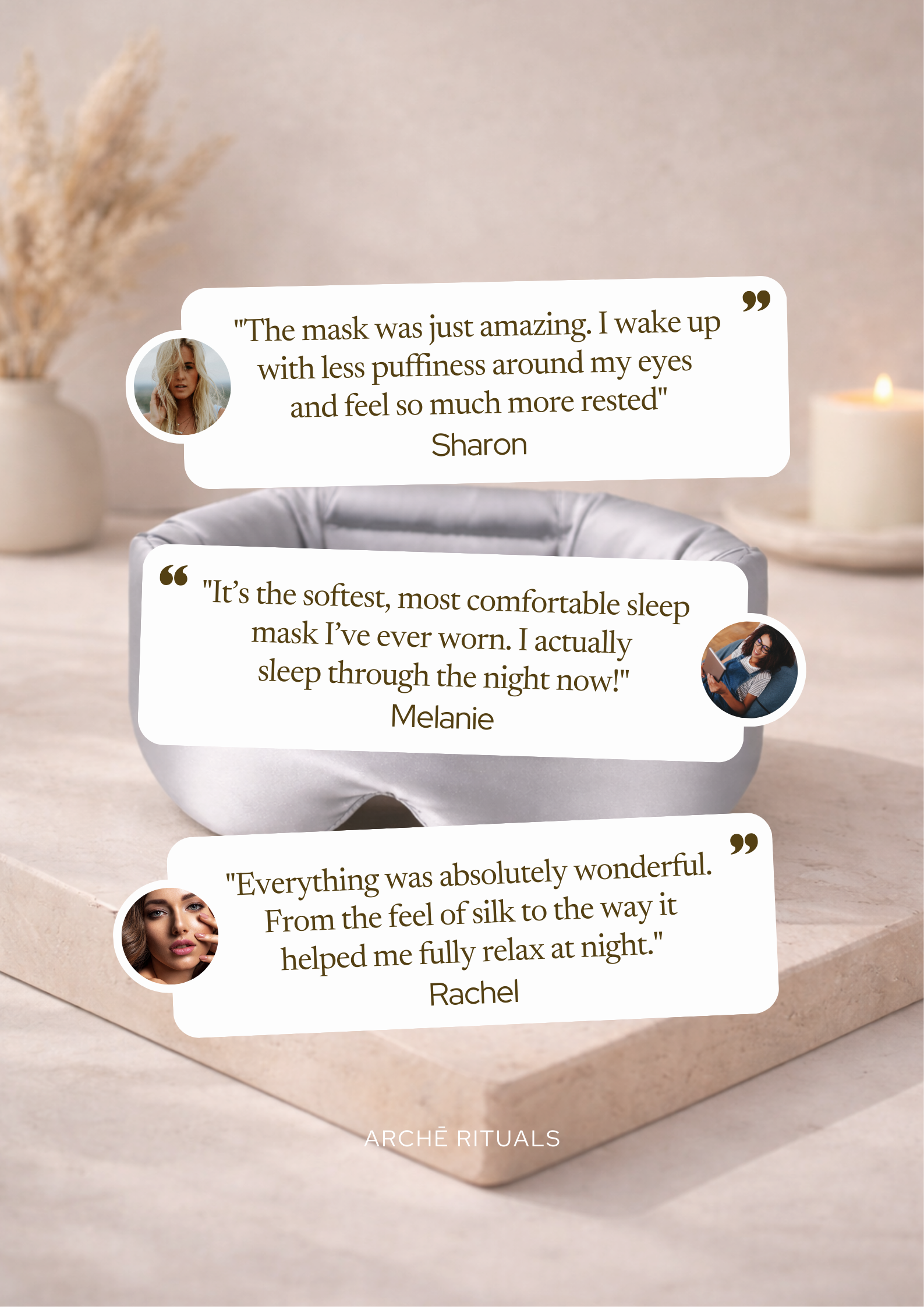 Silk Sleep Mask • Pressure Free