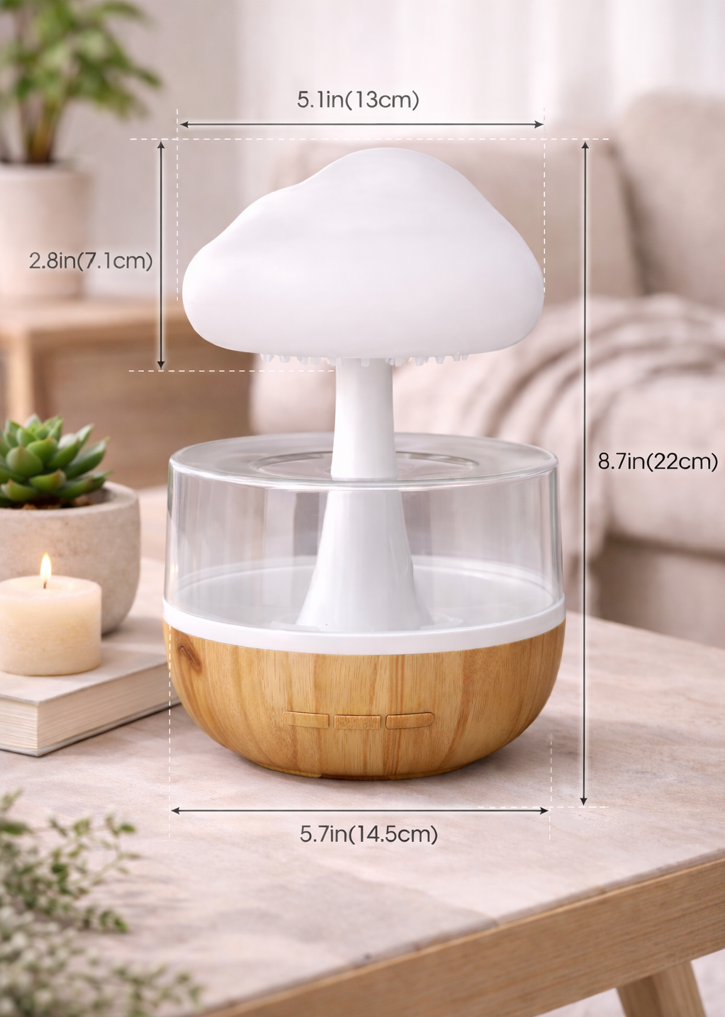 Rain Cloud Humidifier • Respiratory Comfort
