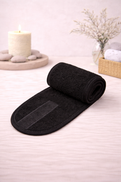 Adjustable Skincare Headband • Gentle Face Washing