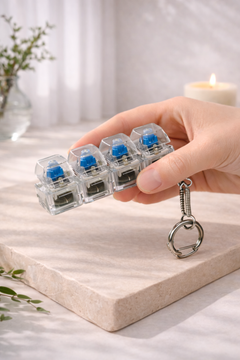 Focus Click Keychain • Stress Relief