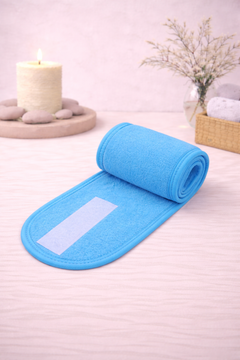 Adjustable Skincare Headband • Gentle Face Washing