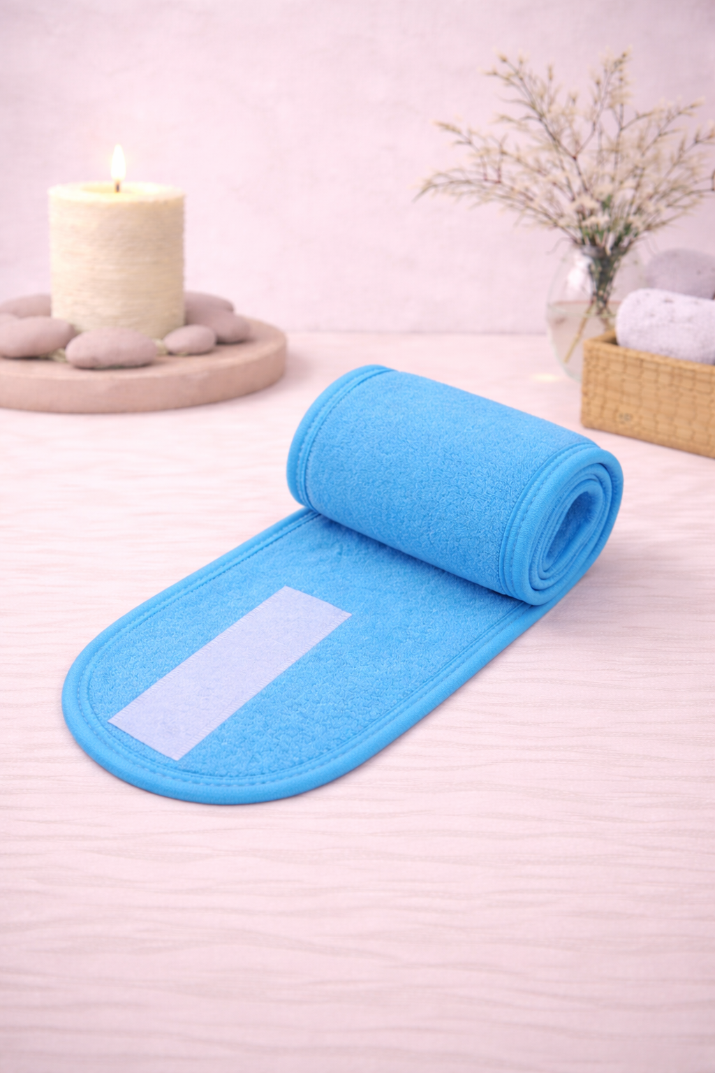 Adjustable Skincare Headband • Gentle Face Washing