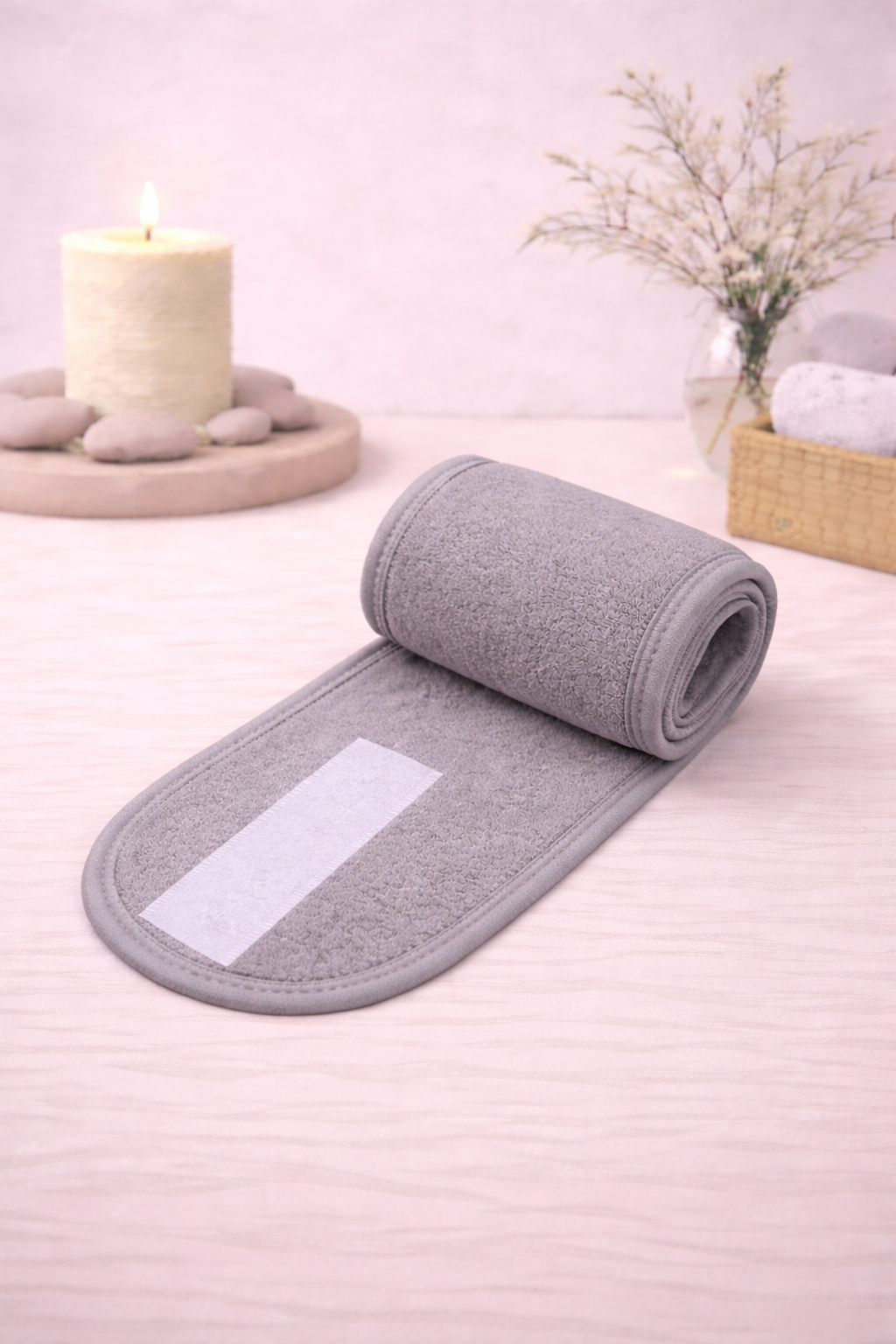 Adjustable Skincare Headband • Gentle Face Washing