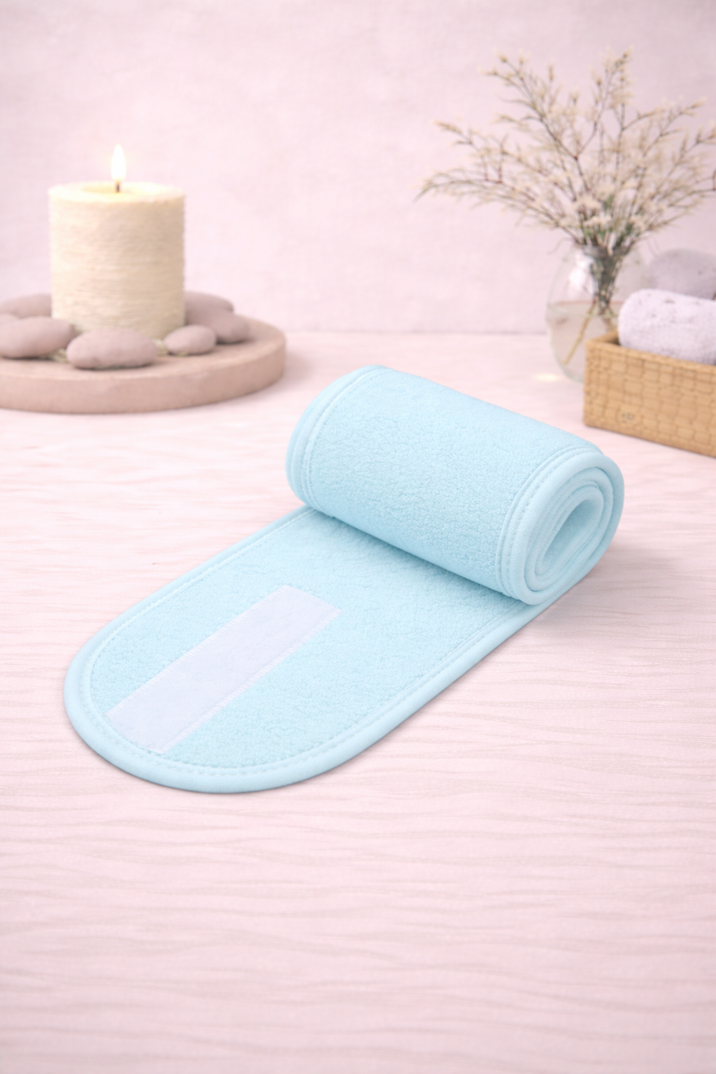 Adjustable Skincare Headband • Gentle Face Washing