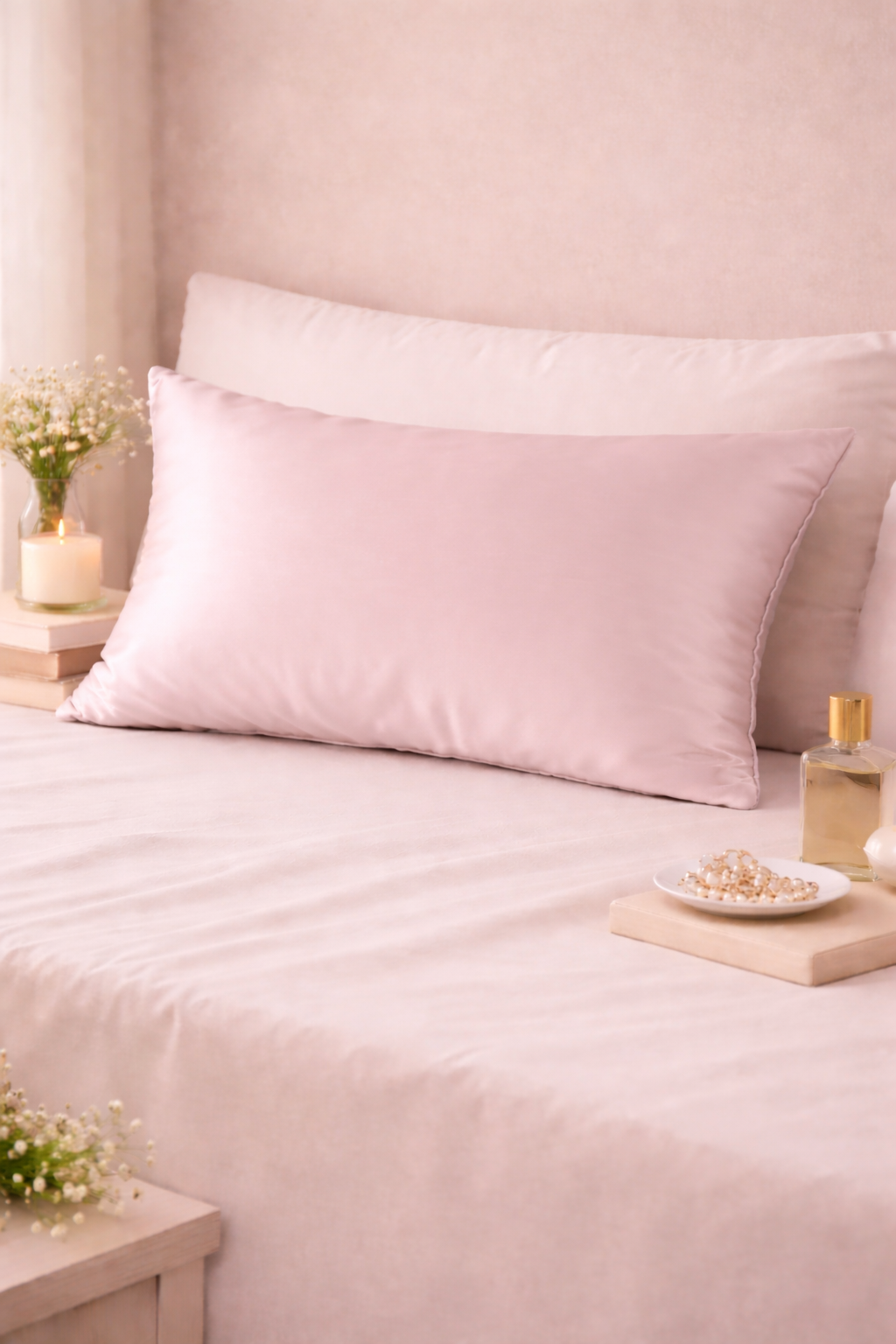 Mulberry Silk Pillowcase • Skin Protection