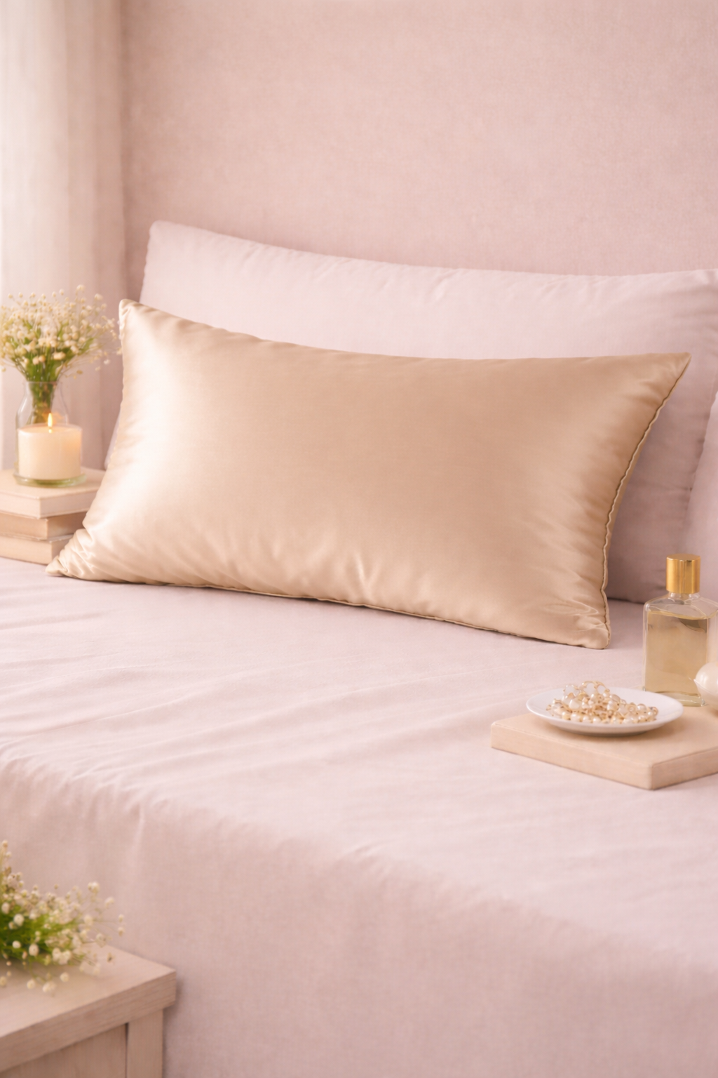 Mulberry Silk Pillowcase • Skin Protection