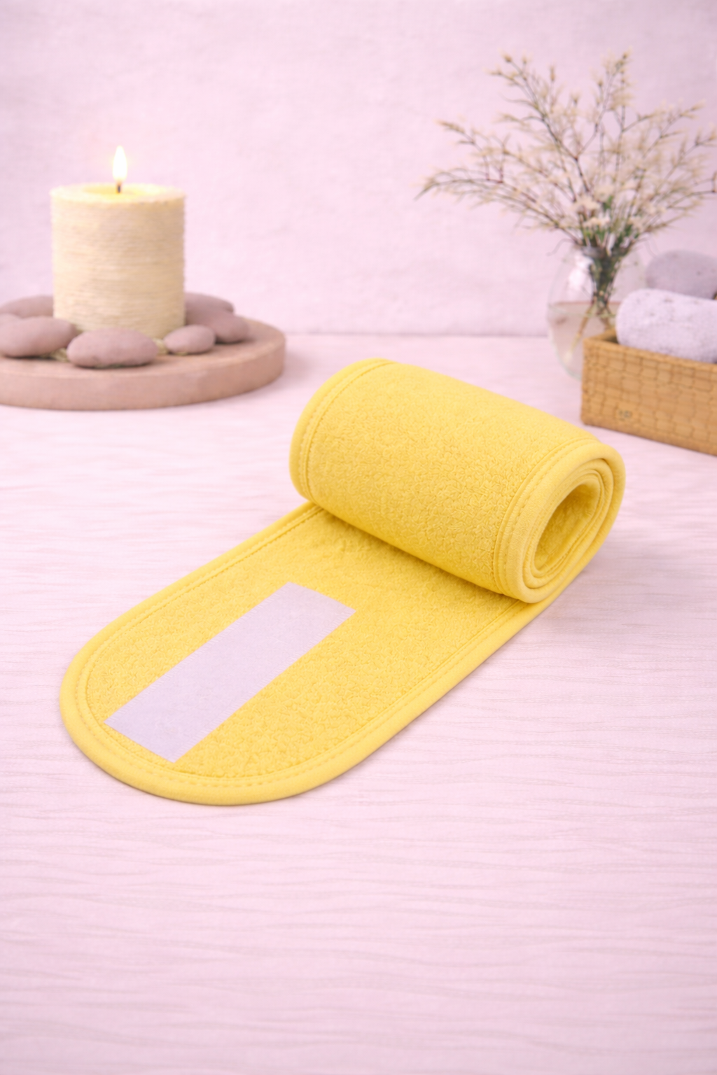 Adjustable Skincare Headband • Gentle Face Washing